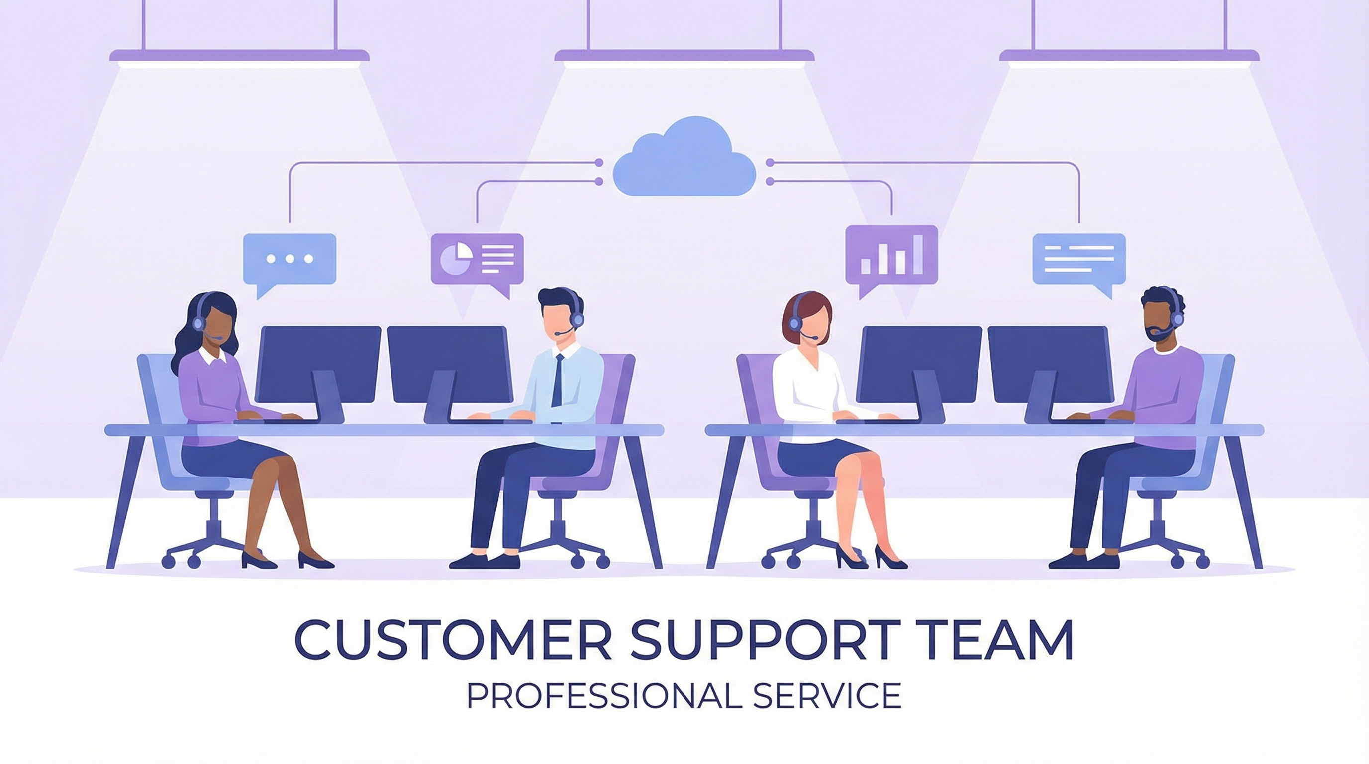 国产高清专业客服团队